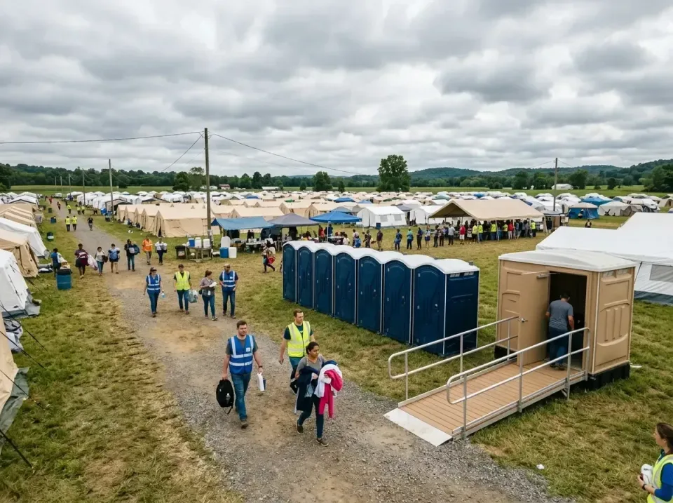 disaster-relief-camp-restrooms-010 — frequently asked questions, Dumpster & Portable Bathrooms Rental in McPherson, KS